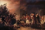 John Trumbull Sotie effectuee par la garnison de Gibraltar oil painting